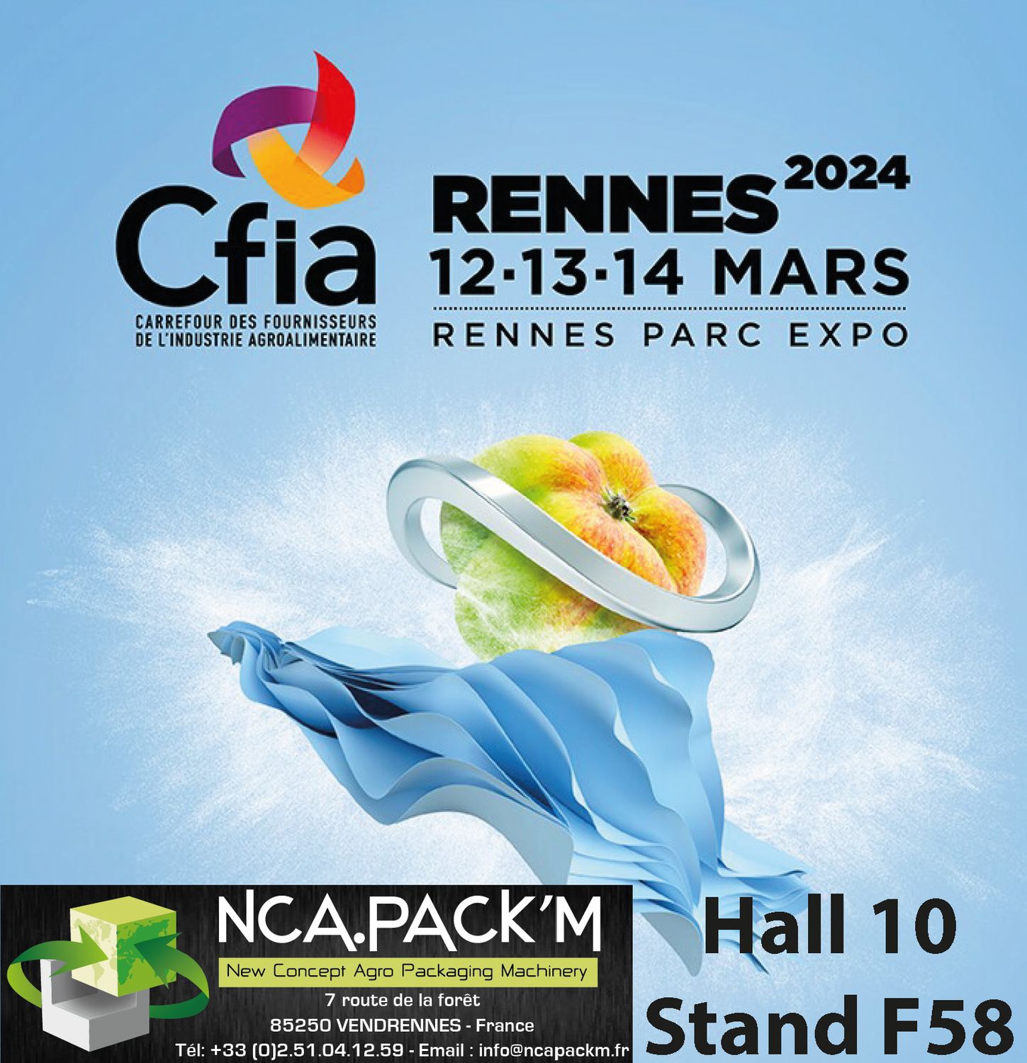 CFIA 2024 à RENNES du 12 au 14 Mars 2024